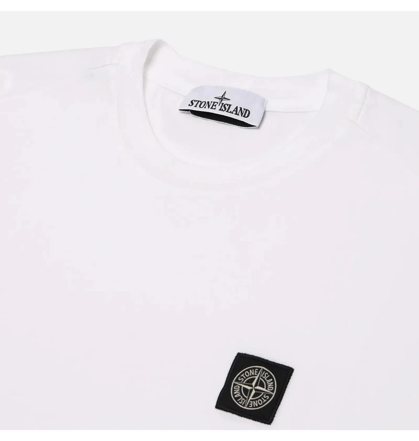 Футболка чоловіча Stone Island White K1S152100039S0013-V0001