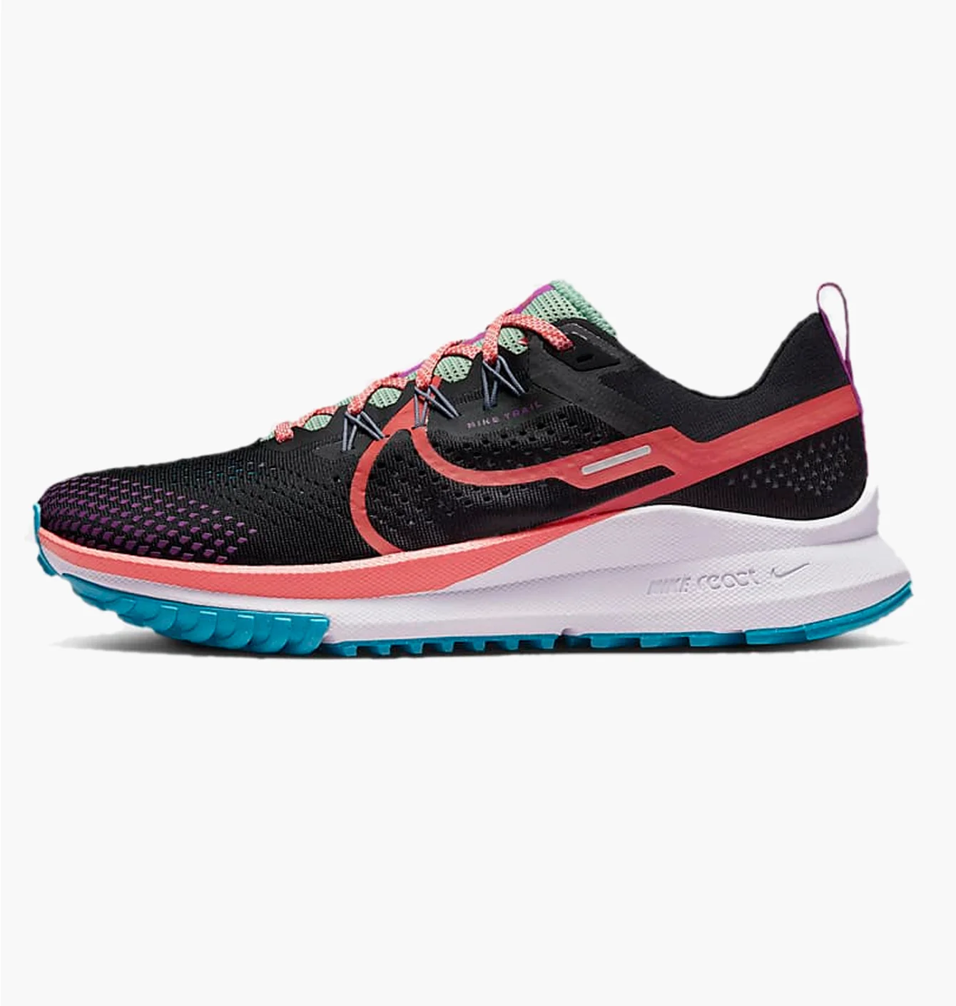 Кросівки чоловічі Nike React Pegasus Trail 4 Black Dj6158-003