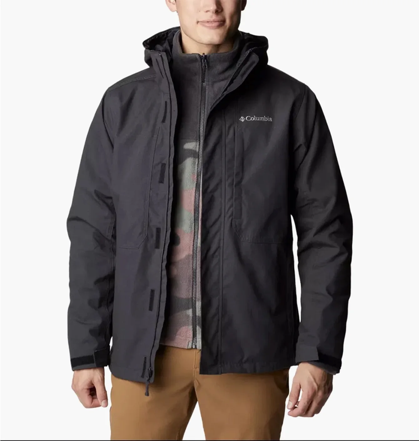 Куртка чоловіча Columbia Loma Vista Interchange Jacket Black WM0399-011