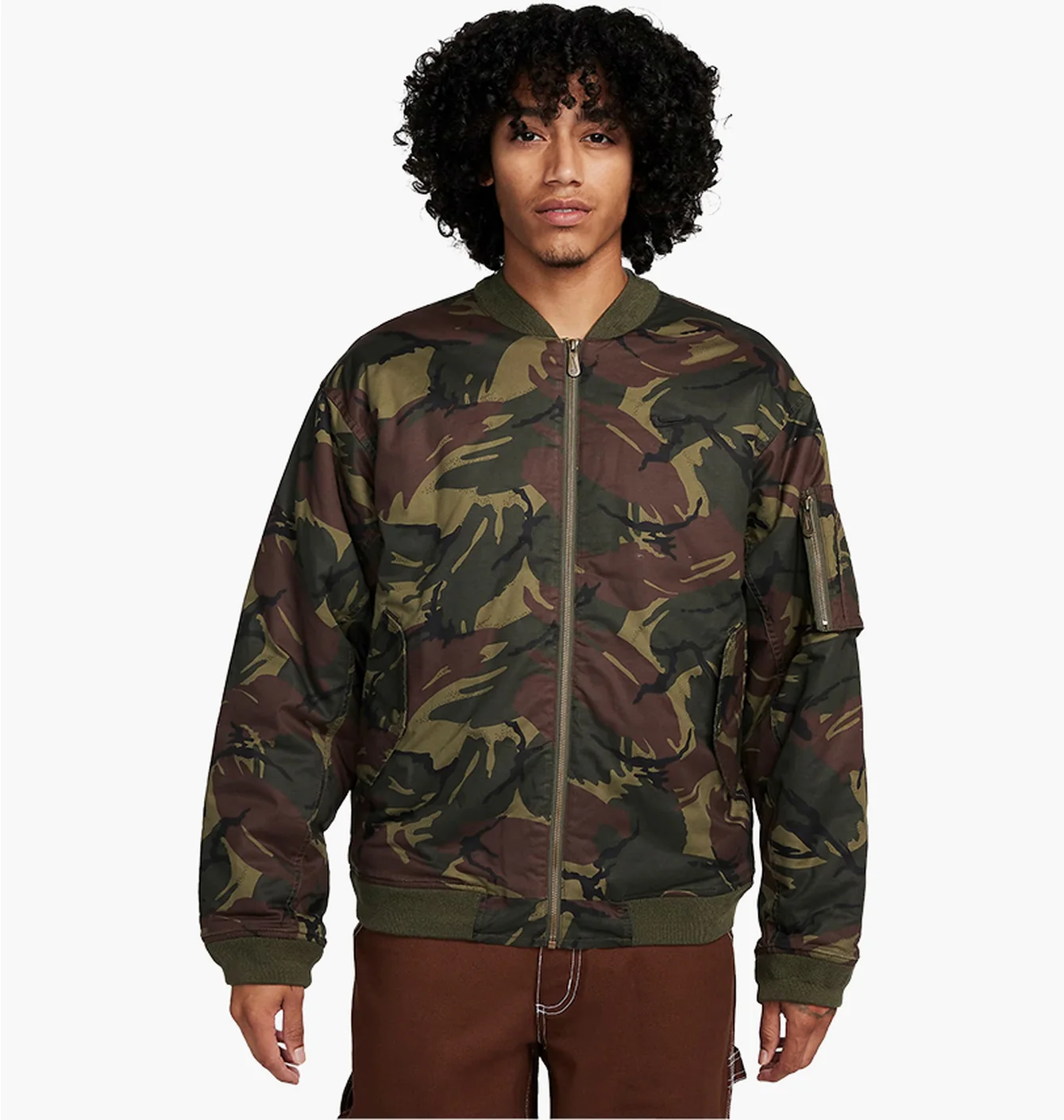 Куртка чоловіча Nike Life Woven Ma1 Flight Jacket Olive FB7591-222