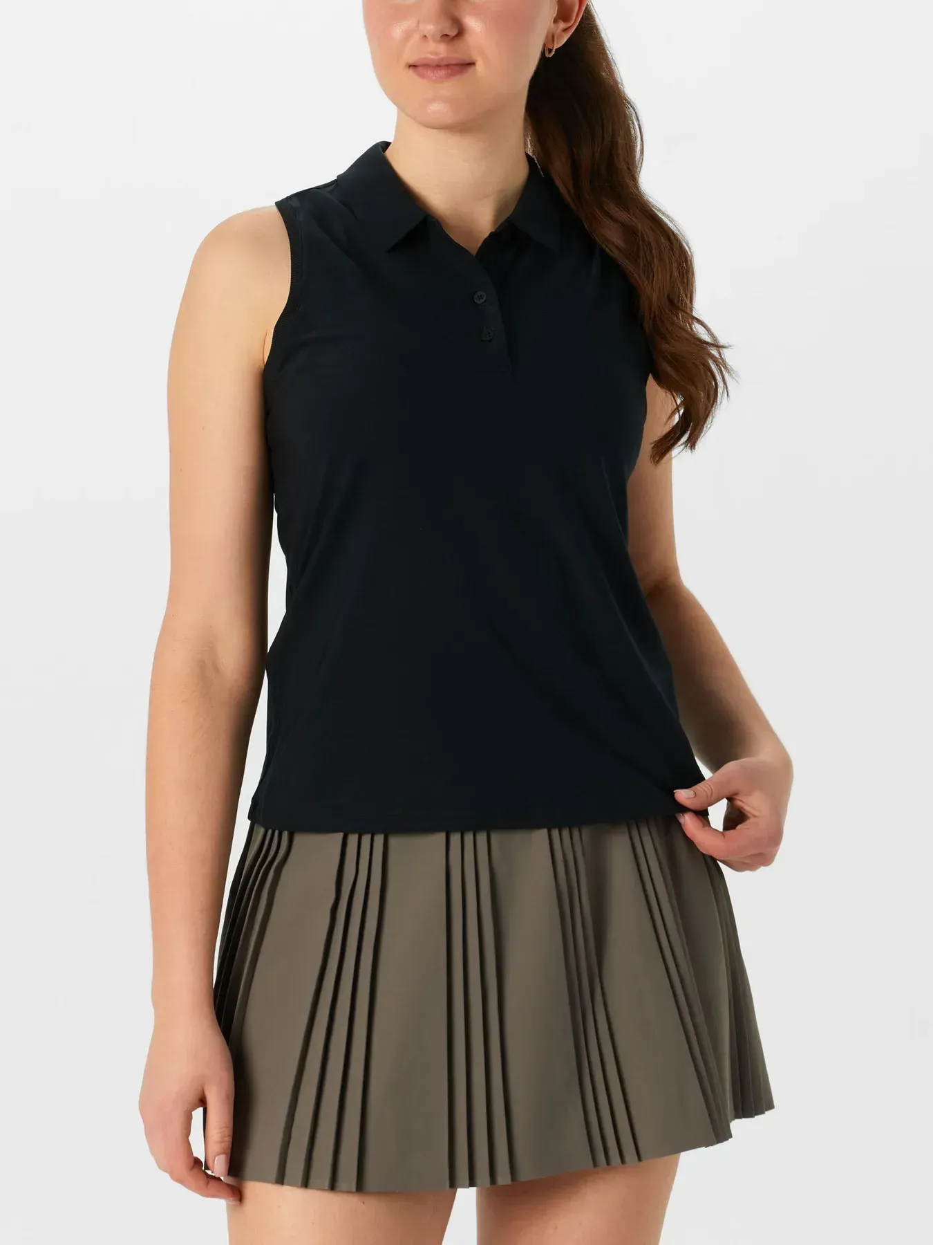 Футболка жіноча Nike Core Victory Sleeveless Polo (FQ1572-010)