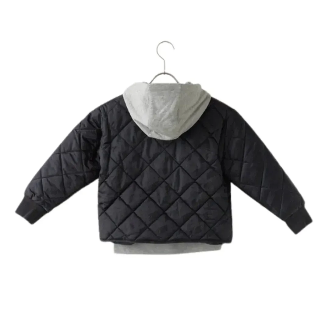 Куртка дитяча Nike Fleece Hooded Quilt Jacket (86N071-023)