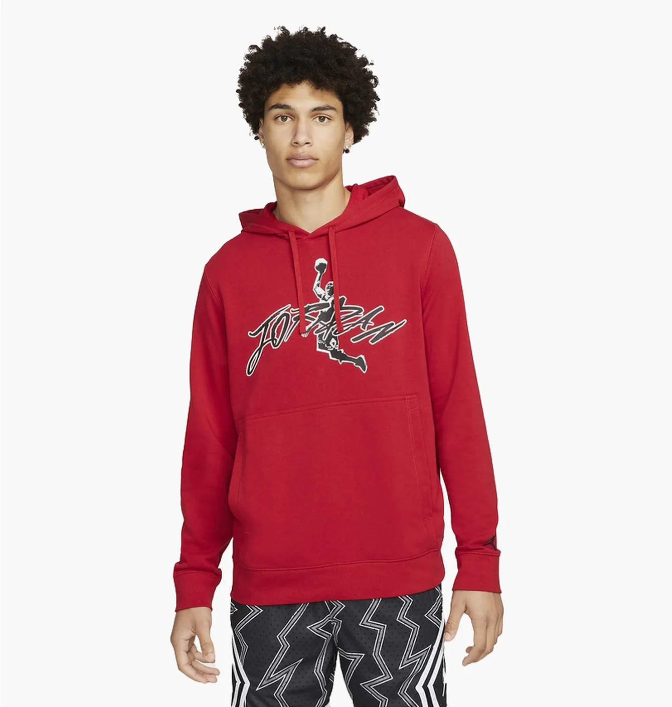 Худі чоловіче Air Jordan Mens French Terry Pullover Hoodie Red Dj0634-687