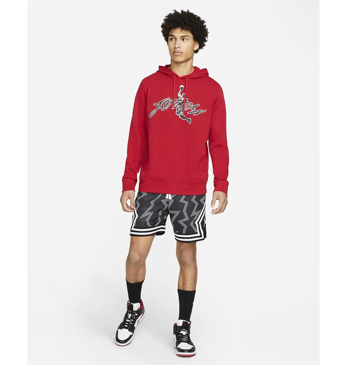 Худі чоловіче Air Jordan Mens French Terry Pullover Hoodie Red Dj0634-687