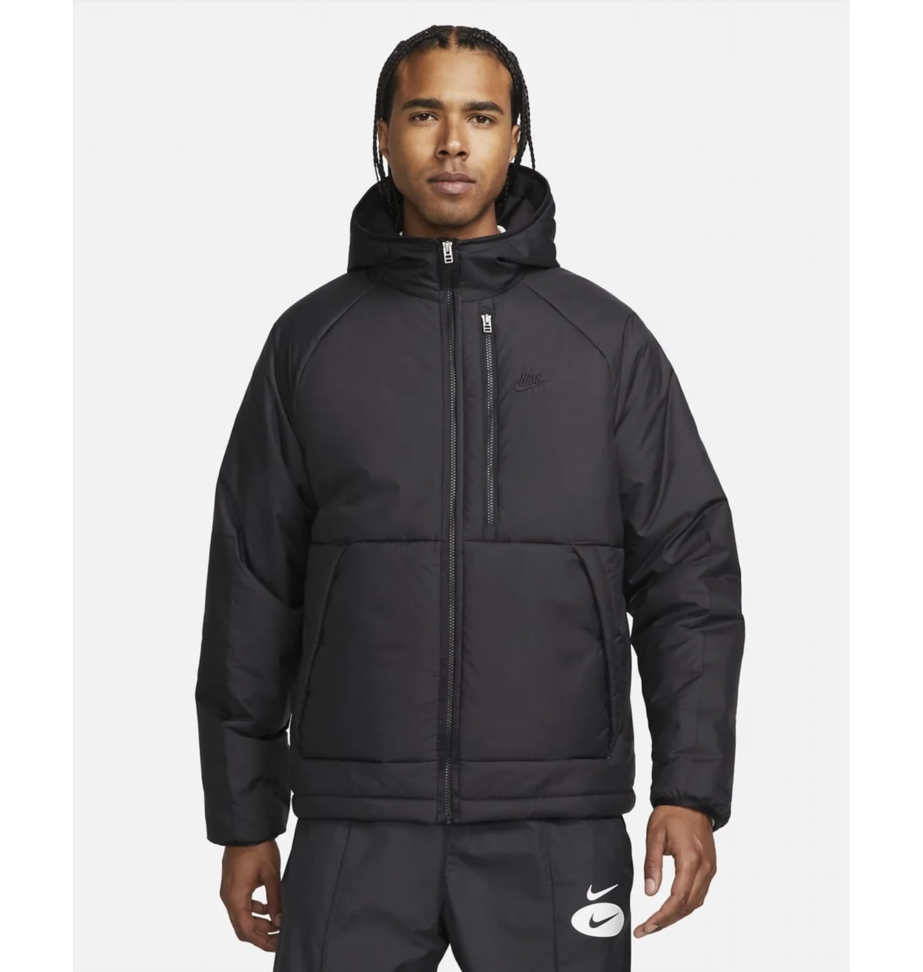 Куртка чоловіча Nike Sportswear Therma-Fit Legacy Black Dd6857-011