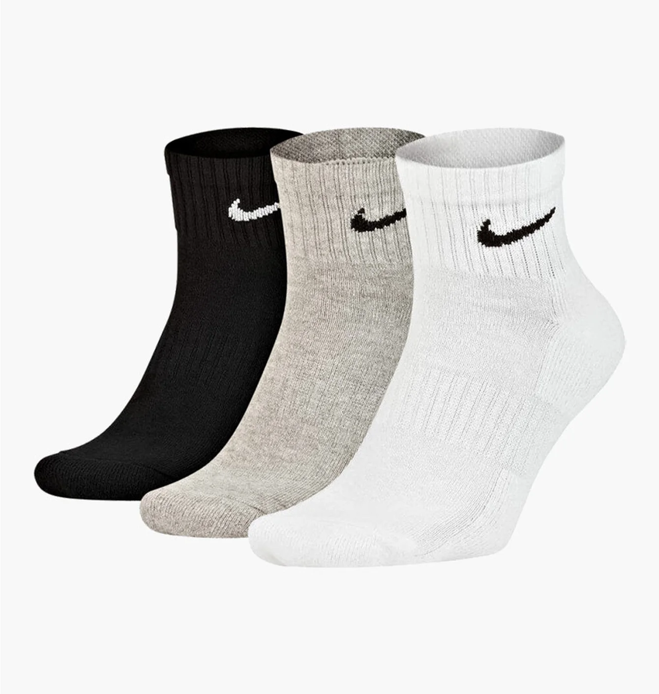 Шкарпетки унісекс Nike U Nk Everyday Cush Ankle (3 пари, утеплені) Multi SX7667-901