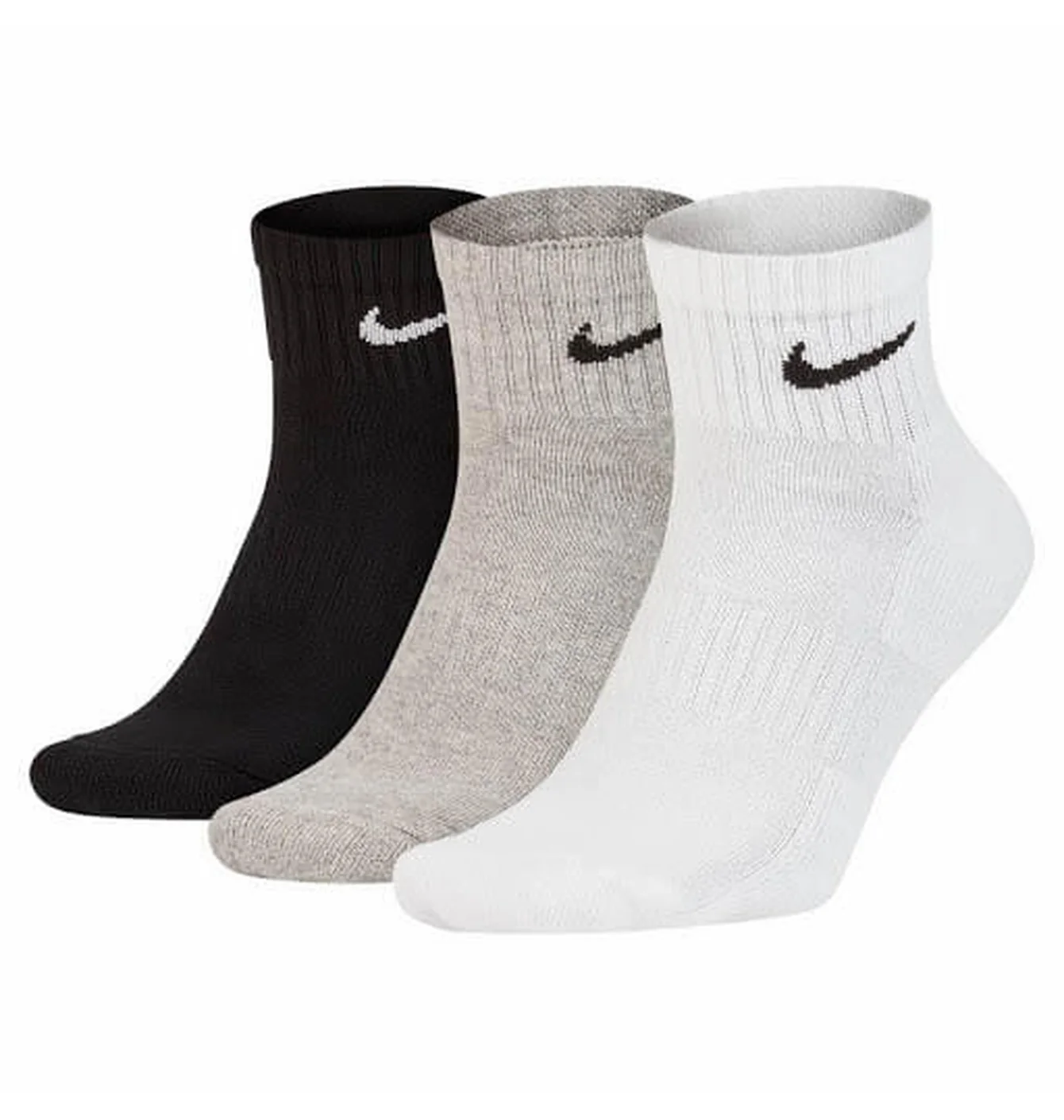 Шкарпетки унісекс Nike U Nk Everyday Cush Ankle (3 пари, утеплені) Multi SX7667-901