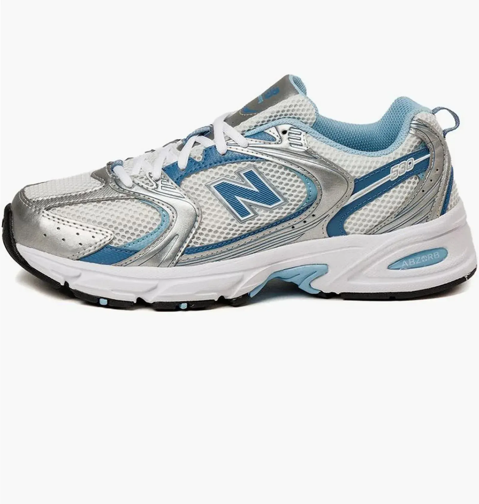Кросівки унісекс New Balance 530 White/Metallic (MR530ADA)