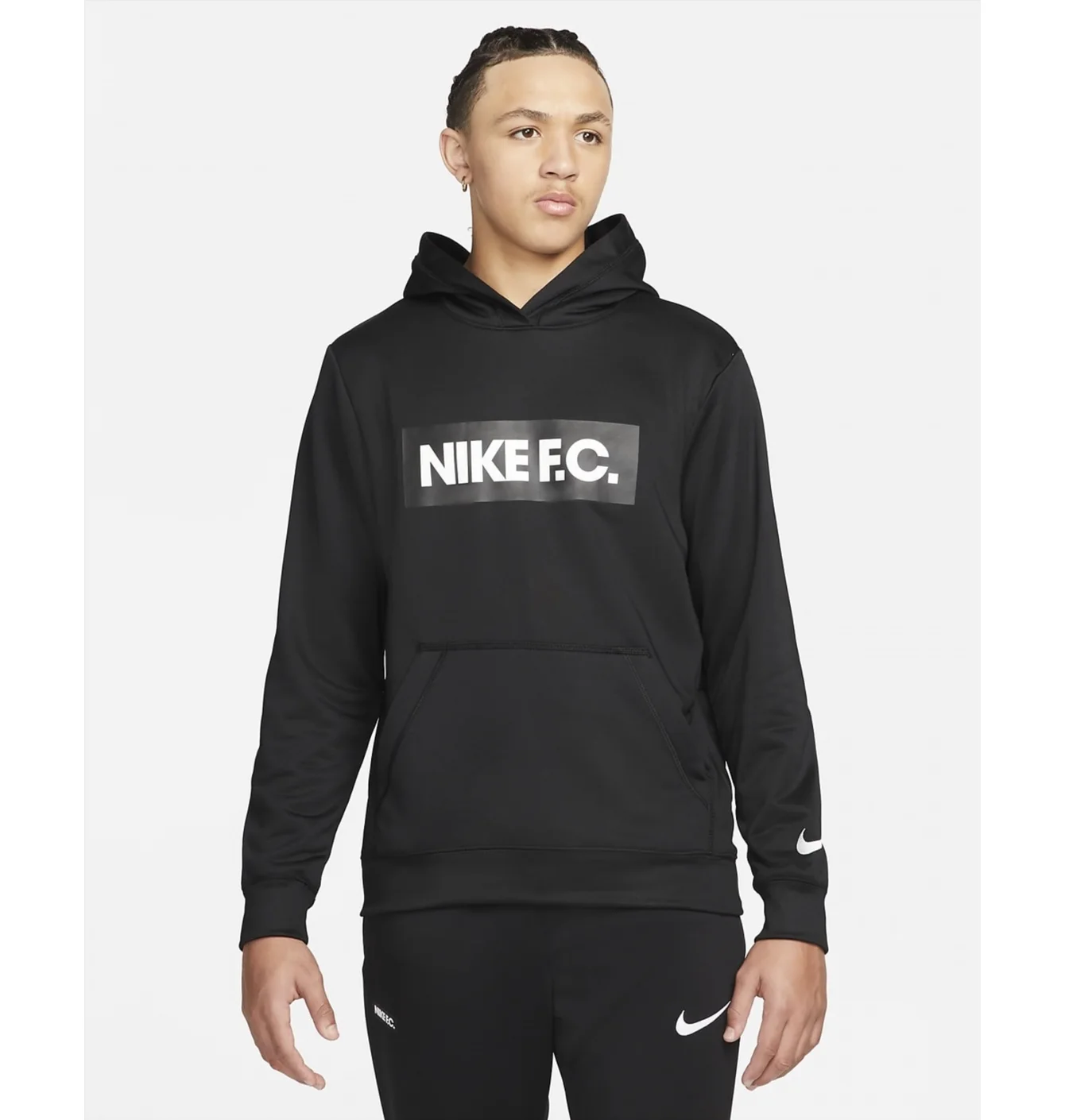 Худі чоловіче Nike Mens Soccer Hoodie Black Dc9075-010