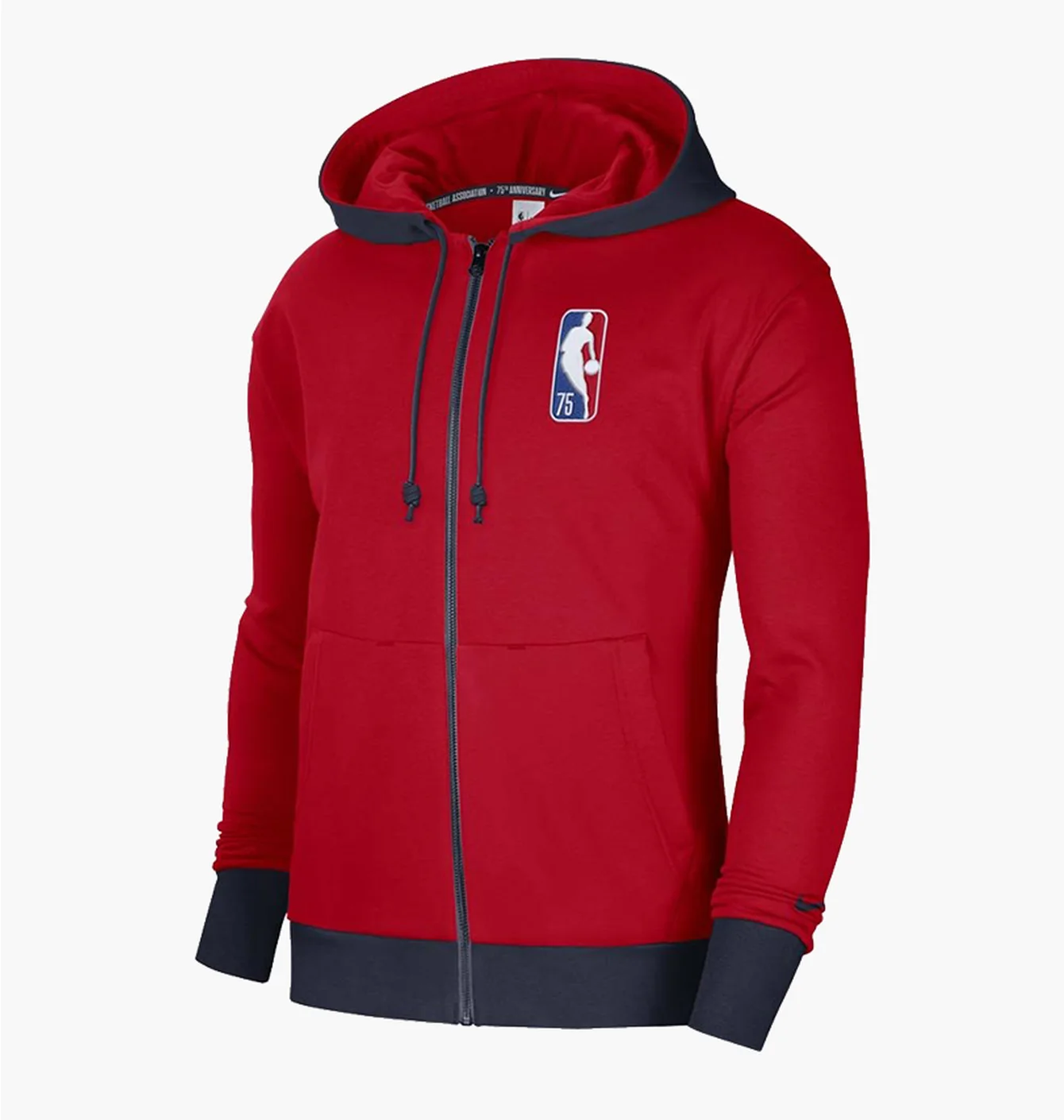 Толстовка чоловіча Nike Brooklyn Nets Courtside Red DB2180-657