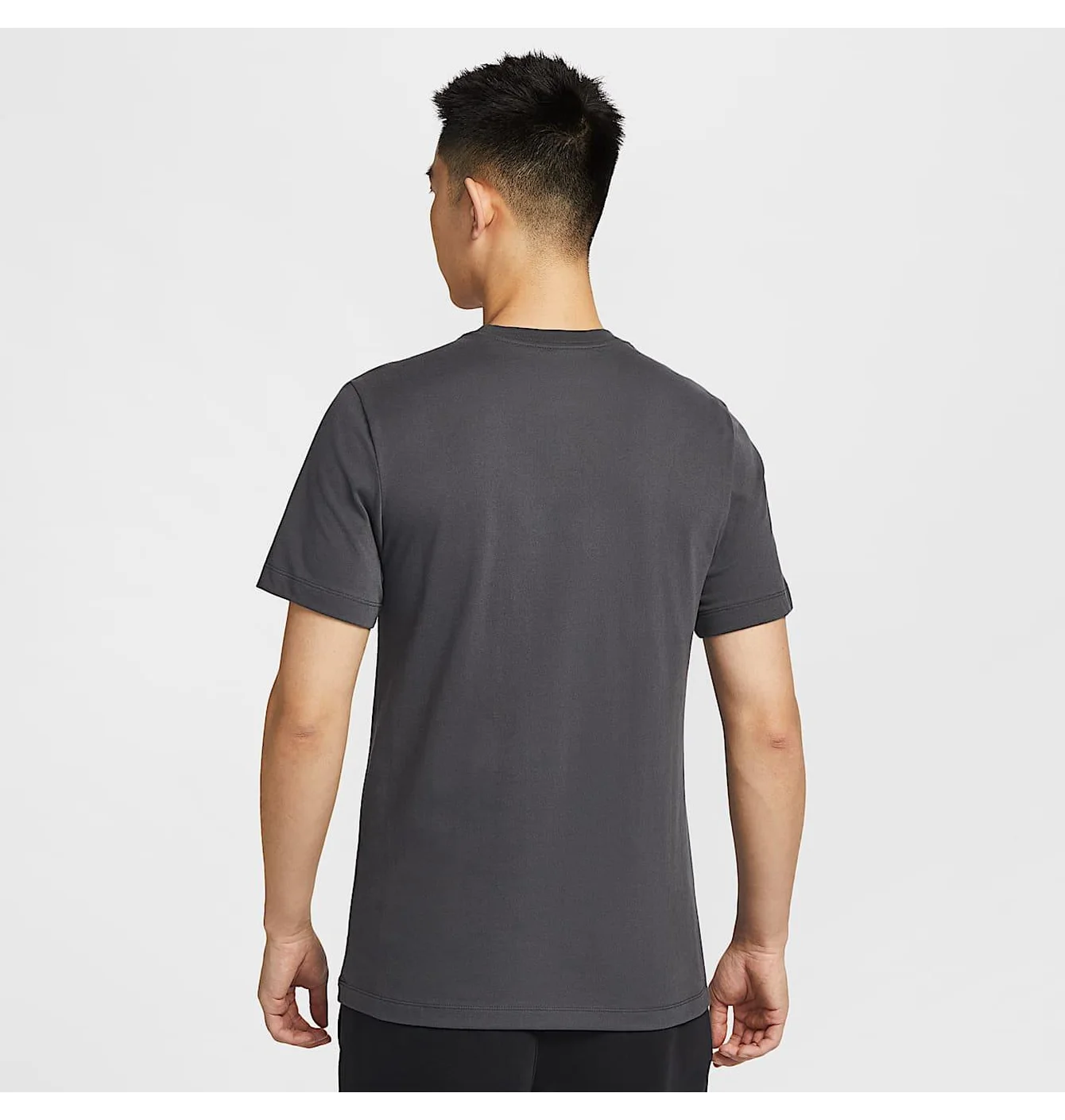 Футболка чоловіча Nike Df Tee Bball Oc Grey HQ0023-060