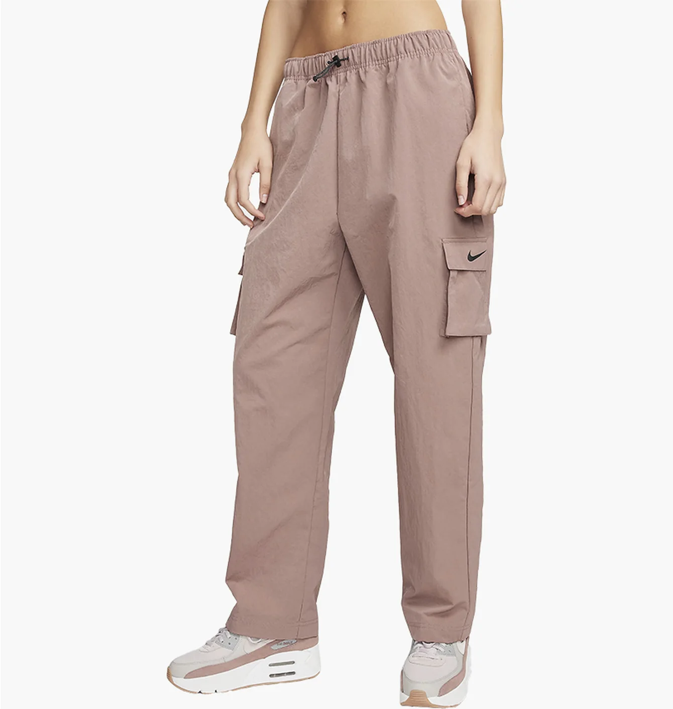 Штани жіночі Nike Sportswear Essential Wohigh-Rise Woven Cargo Pants Brown DO7209-208