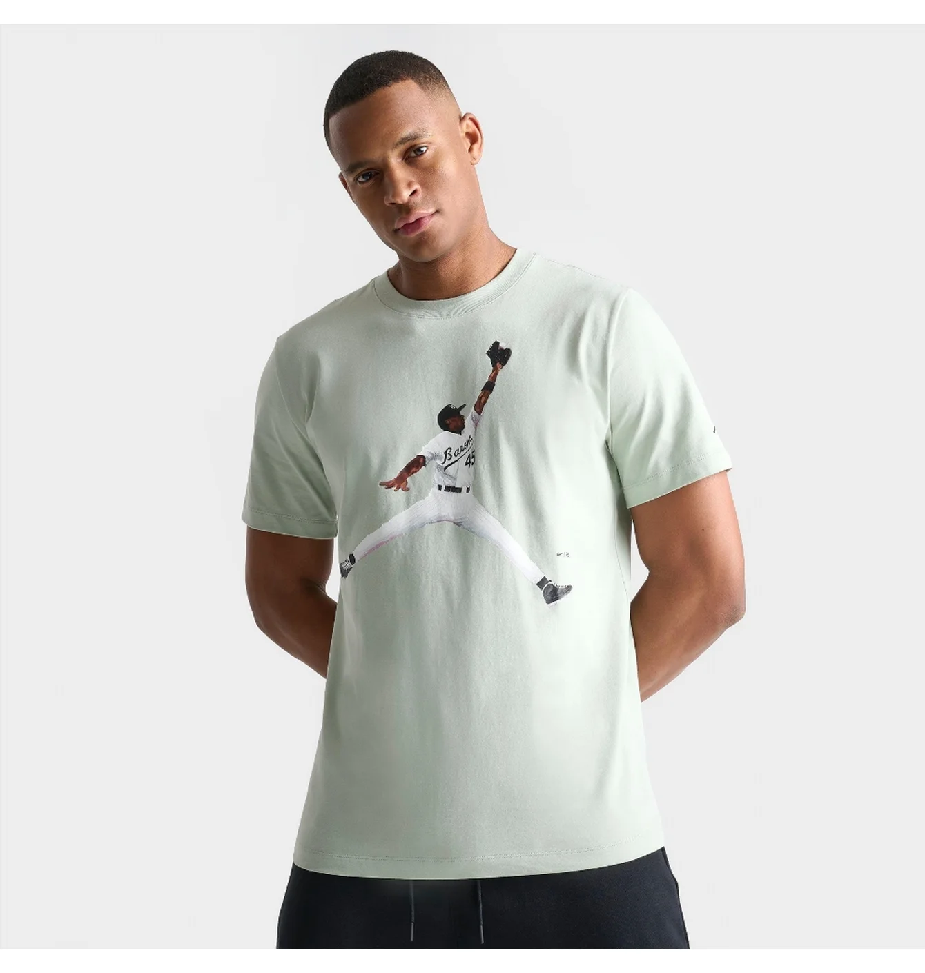 Футболка чоловіча Air Jordan Flight Mvp Baseball Graphic T-Shirt Green FN5990-005