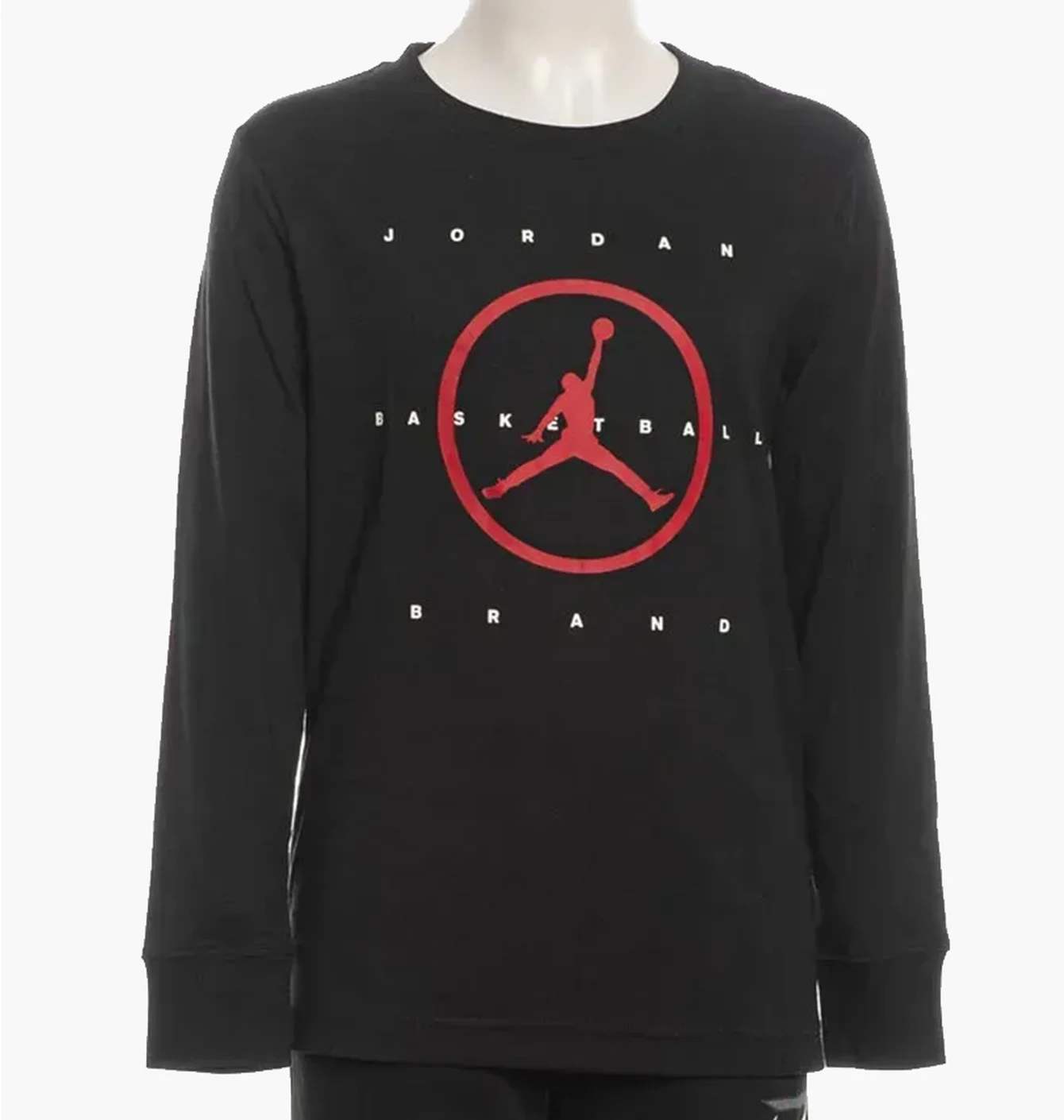 Лонгслів дитячий Air Jordan Essential Sweatshirt Long Sleeve Black 95D631-023