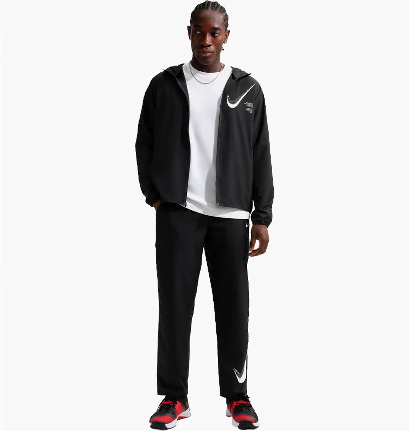Штани чоловічі Nike Form Gfx Black IF2201-010