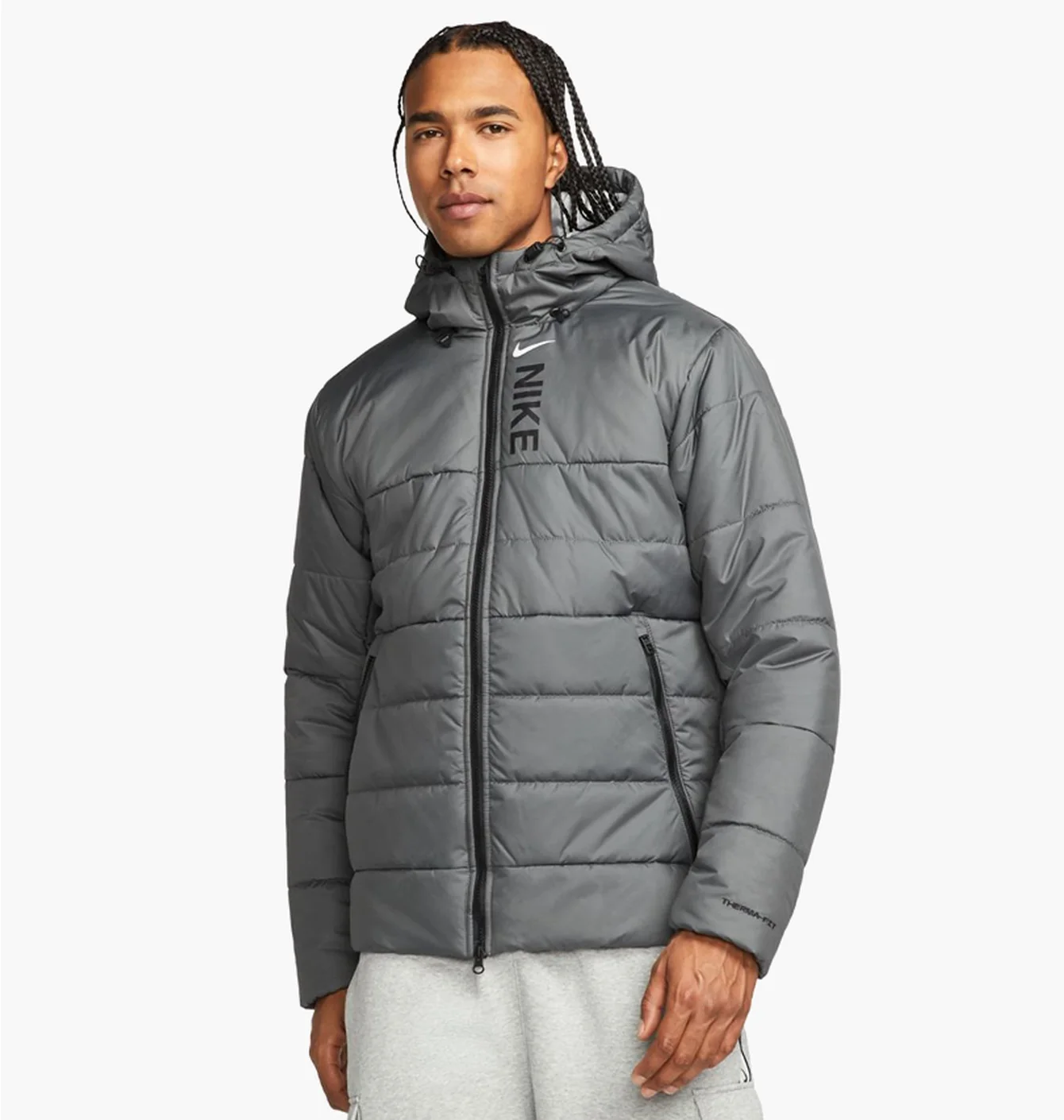 Куртка чоловіча Nike M Nsw Hybrid Syn Fill Jkt Grey Dx2036-068