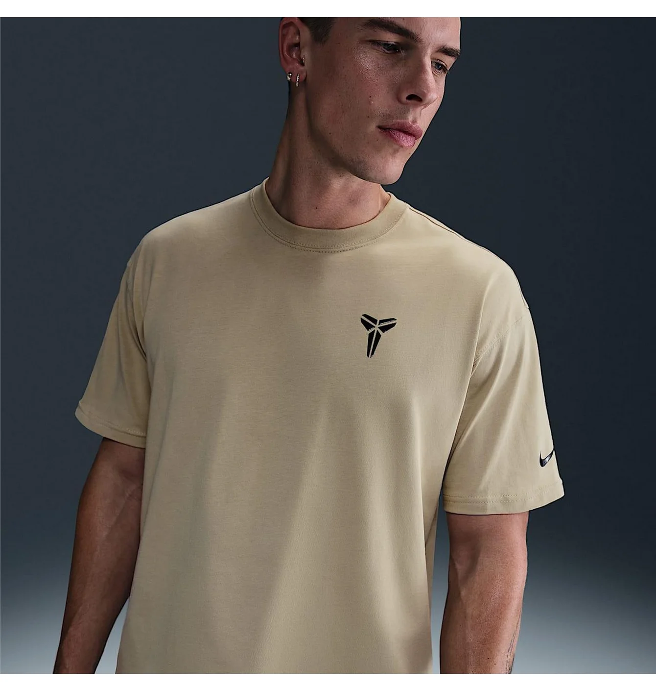 Футболка чоловіча Nike Basketball Tee Beige HJ3318-251