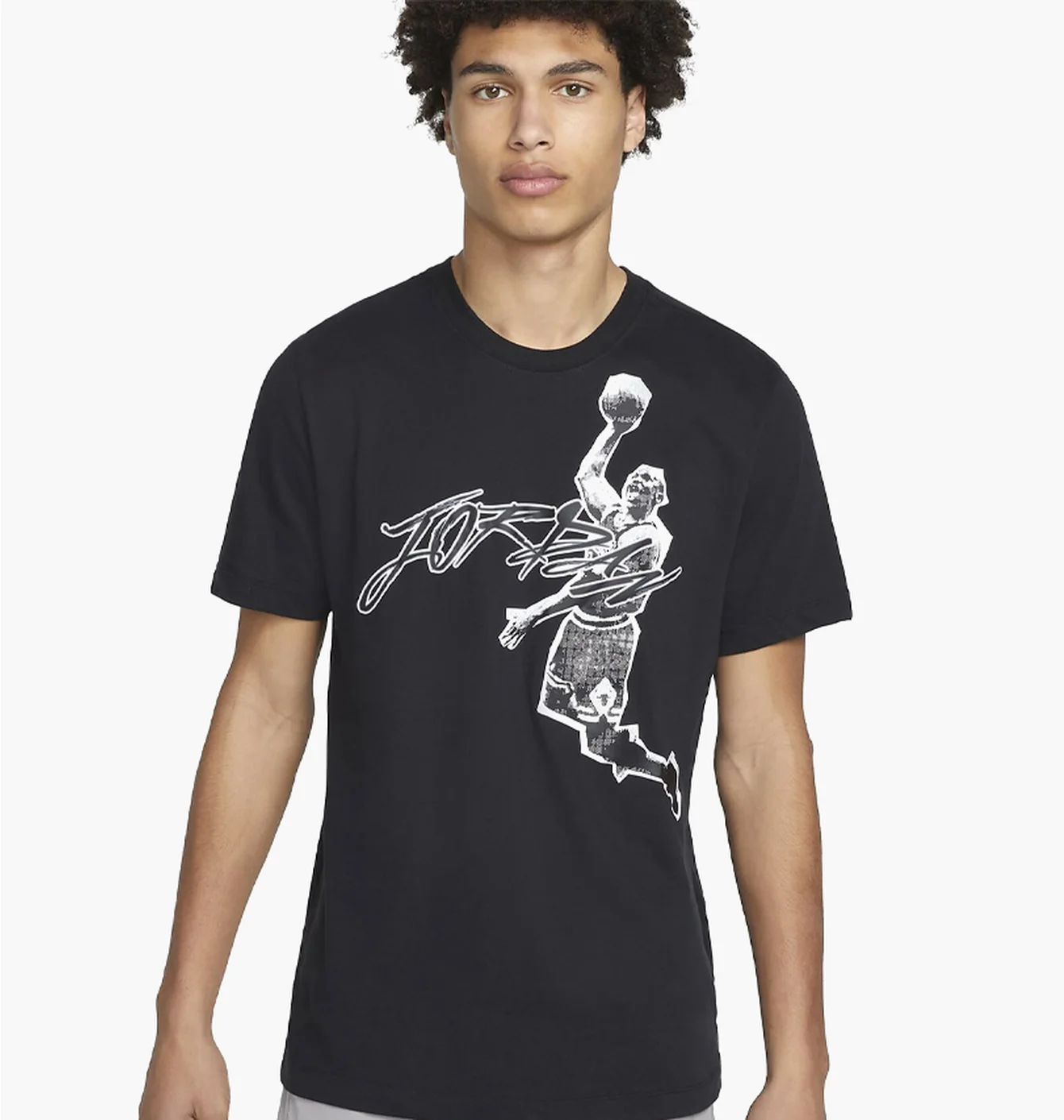 Футболка чоловіча Nike M J Air Df Gfx Ss Crew Black DH8924-010