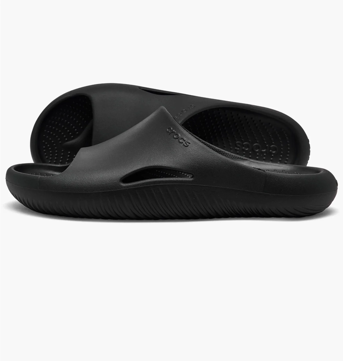 Тапочки чоловічі CROCS Mellow Recovery Slide Sandals Black 208392-001
