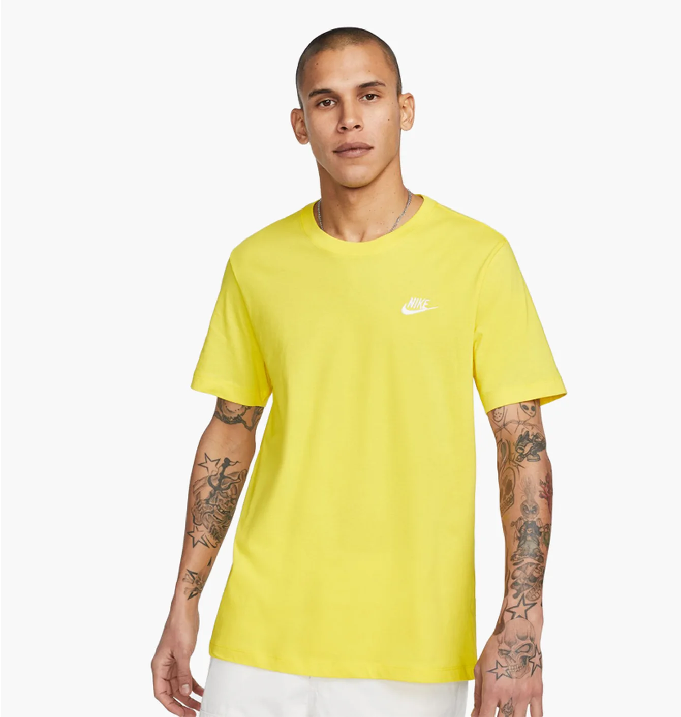 Футболка чоловіча Nike Sportswear Club MenS T-Shirt Yellow AR4997-732