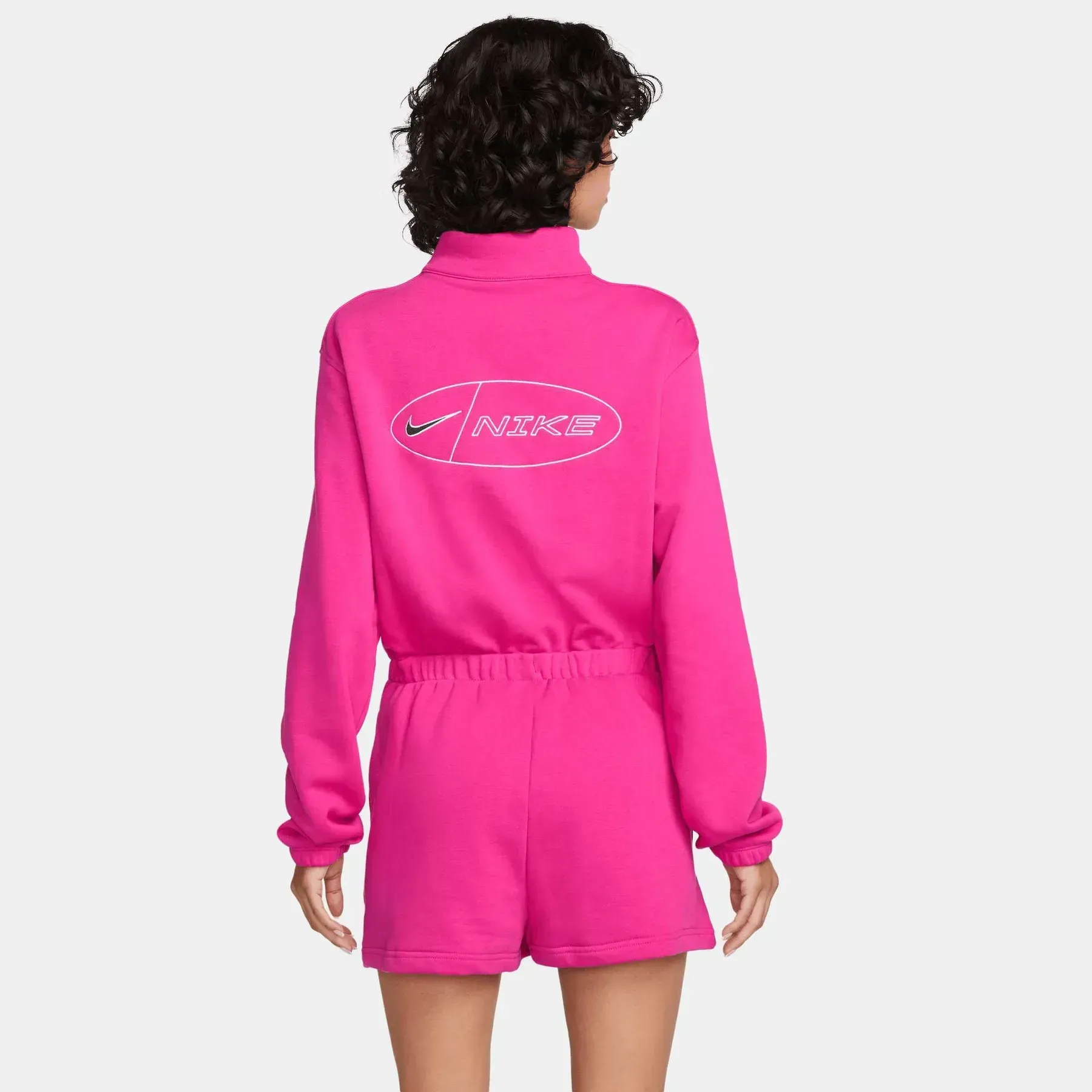 Спортивний костюм жіночий Nike Nsw Women's Icon Fleece Fuchsia Romper (DM6289-610)