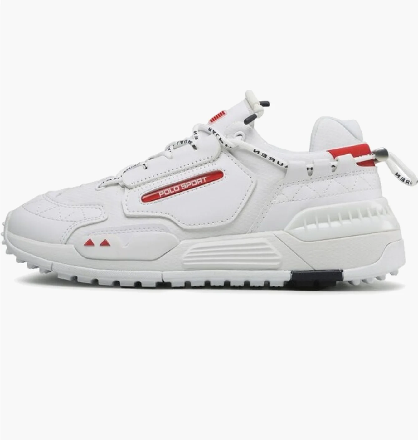 Кросівки чоловічі Ralph Lauren Lauren White PS200-SK-LTL
