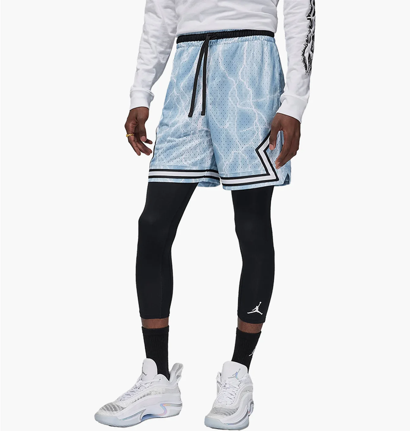Шорти чоловічі Air Jordan Dri-Fit Sport Diamond Shorts Light Blue FN5804-436