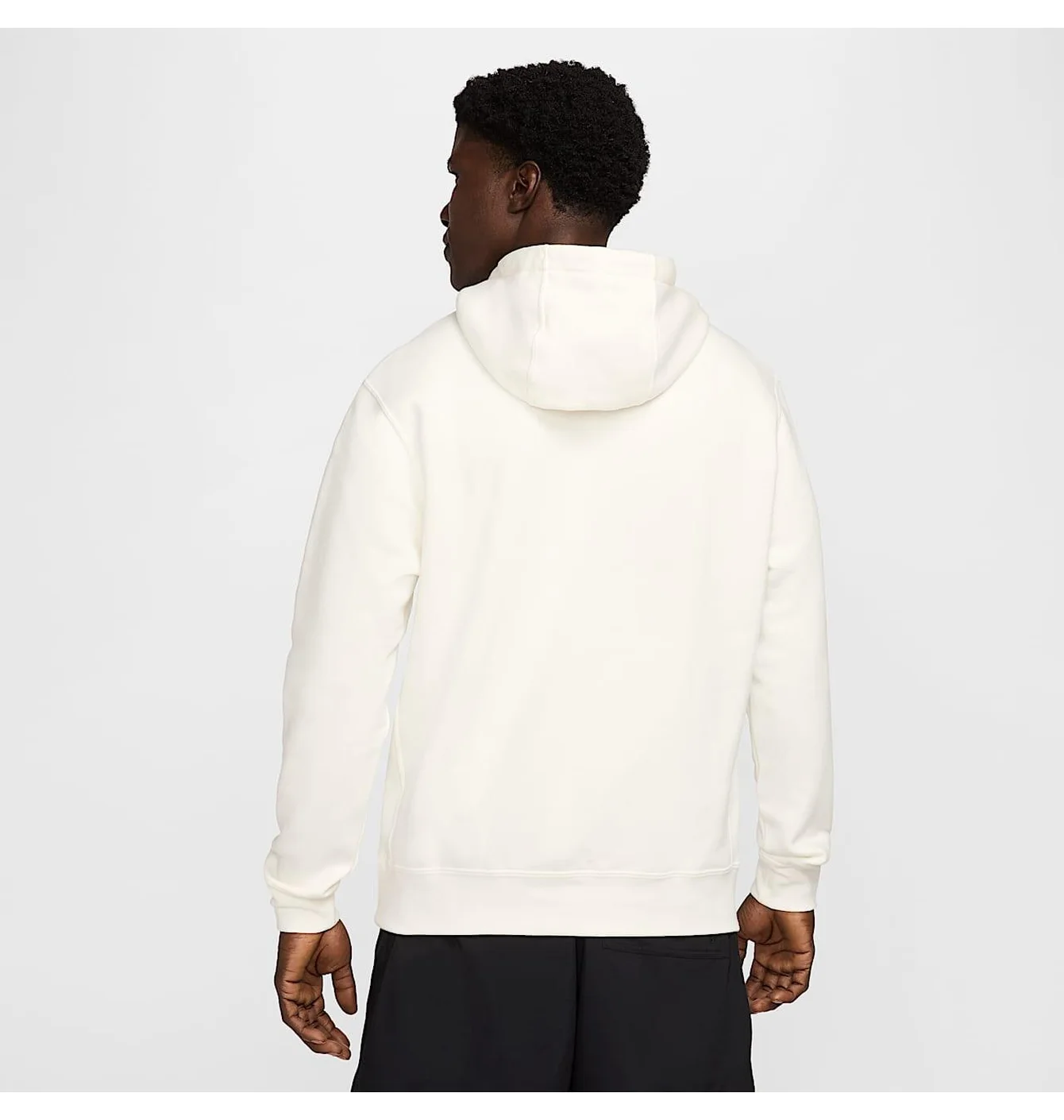Худі чоловіче Nike U Nsw Club Hdy Po Bb Mdrn White HQ2967-133