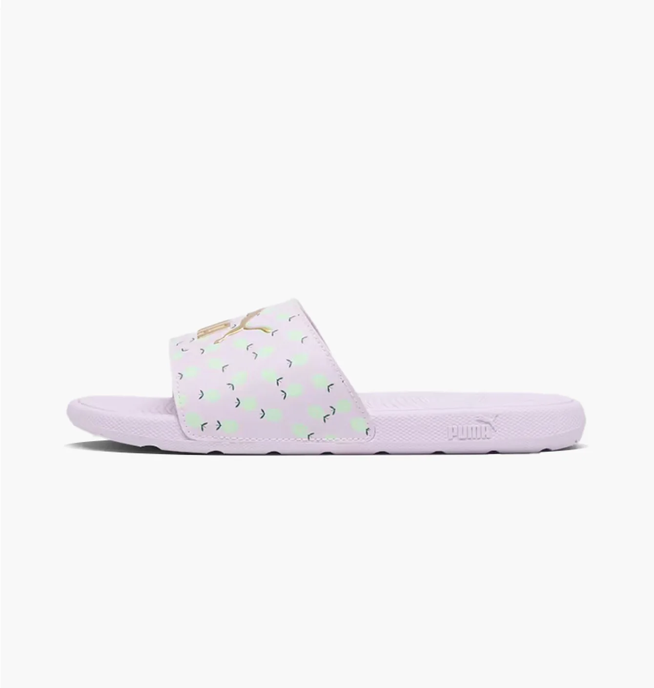 Тапочки дитячі Puma Cool Cat 2.0 Lemon Slides Violet 395657-01