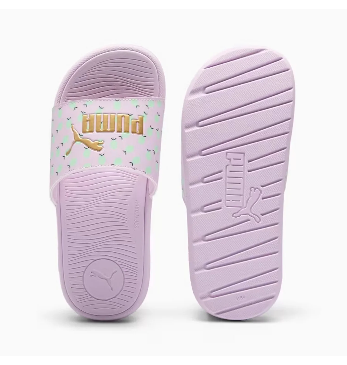 Тапочки дитячі Puma Cool Cat 2.0 Lemon Slides Violet 395657-01