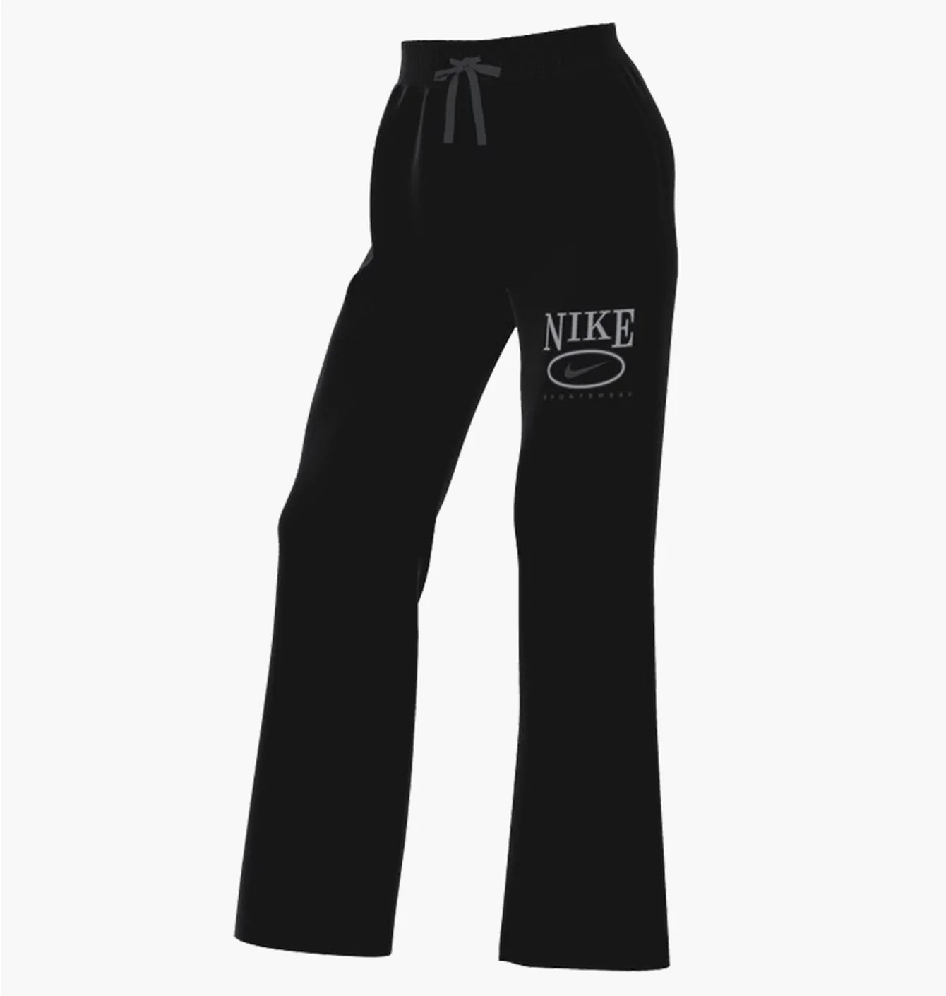 Штани жіночі Nike W Nsw Club Flc Mr Gx Wide Pnt Black HJ0869-010