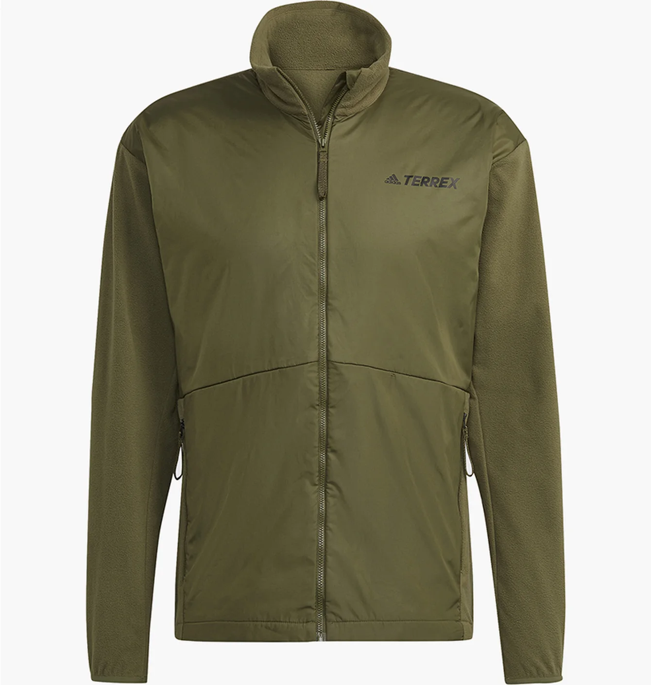 Олімпійка чоловіча Adidas Multi Primegreen Wind Fleece Jacket Olive HI1602