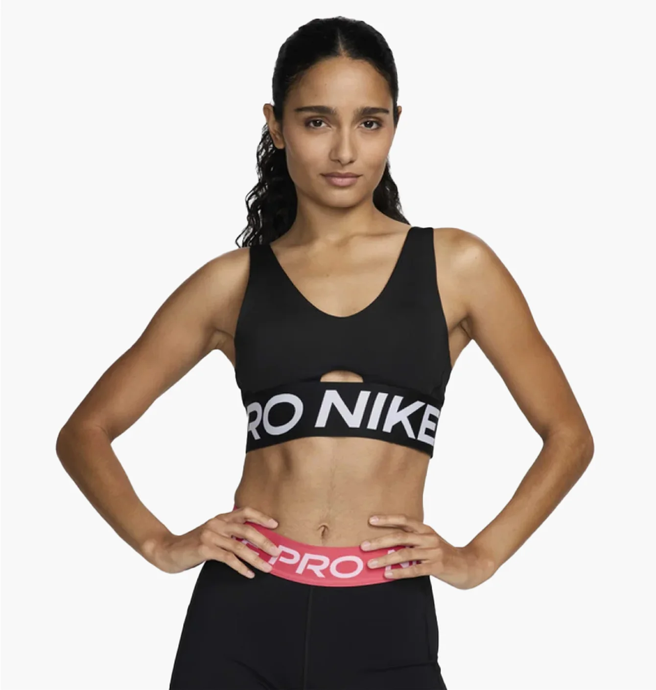 Топ жіночий Nike W Np Indy Plunge Bra Bold Black HF7324-010