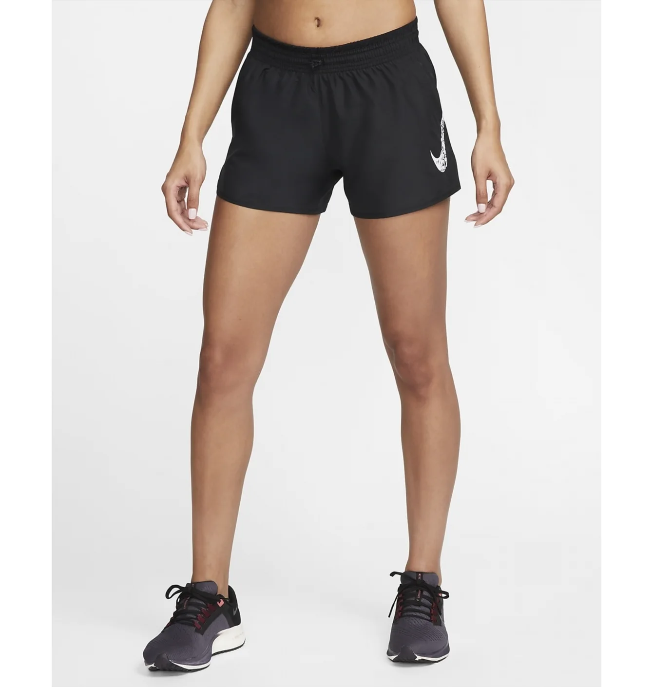 Шорти жіночі Nike W Df Swoosh Run Short Black Dm7773-010