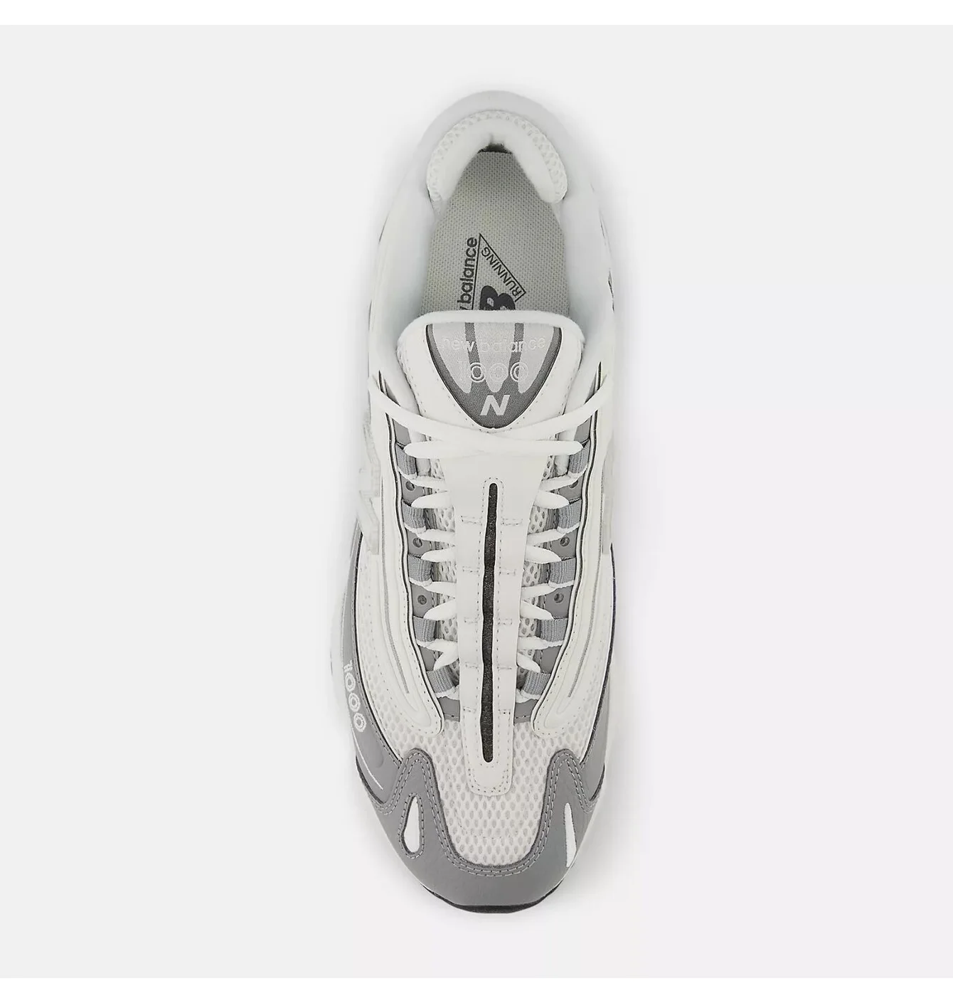 Кросівки чоловічі New Balance 1000 White/Grey U10004NO