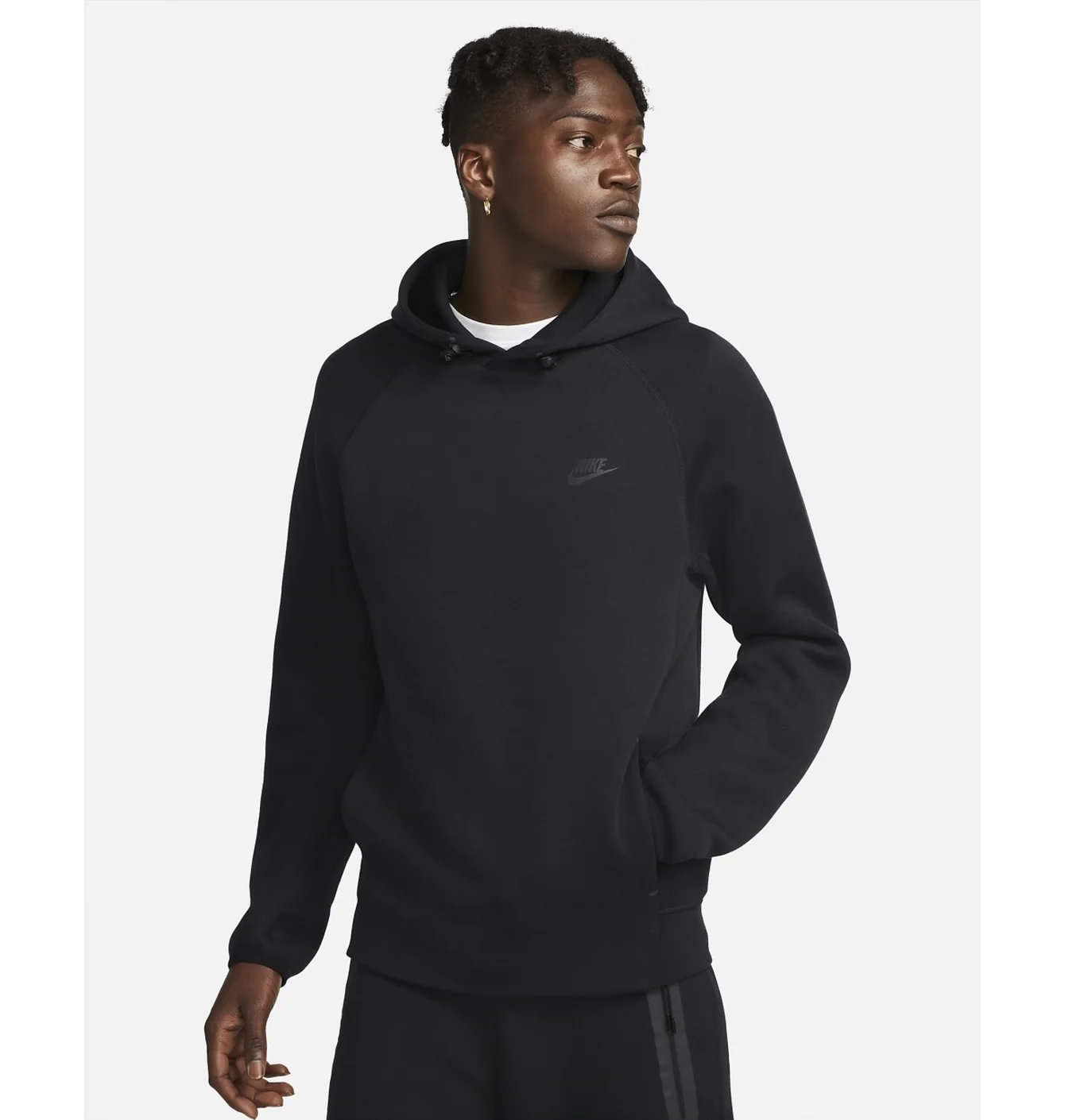 Худі чоловіче Nike Sportswear Tech Fleece Black FB8016-010