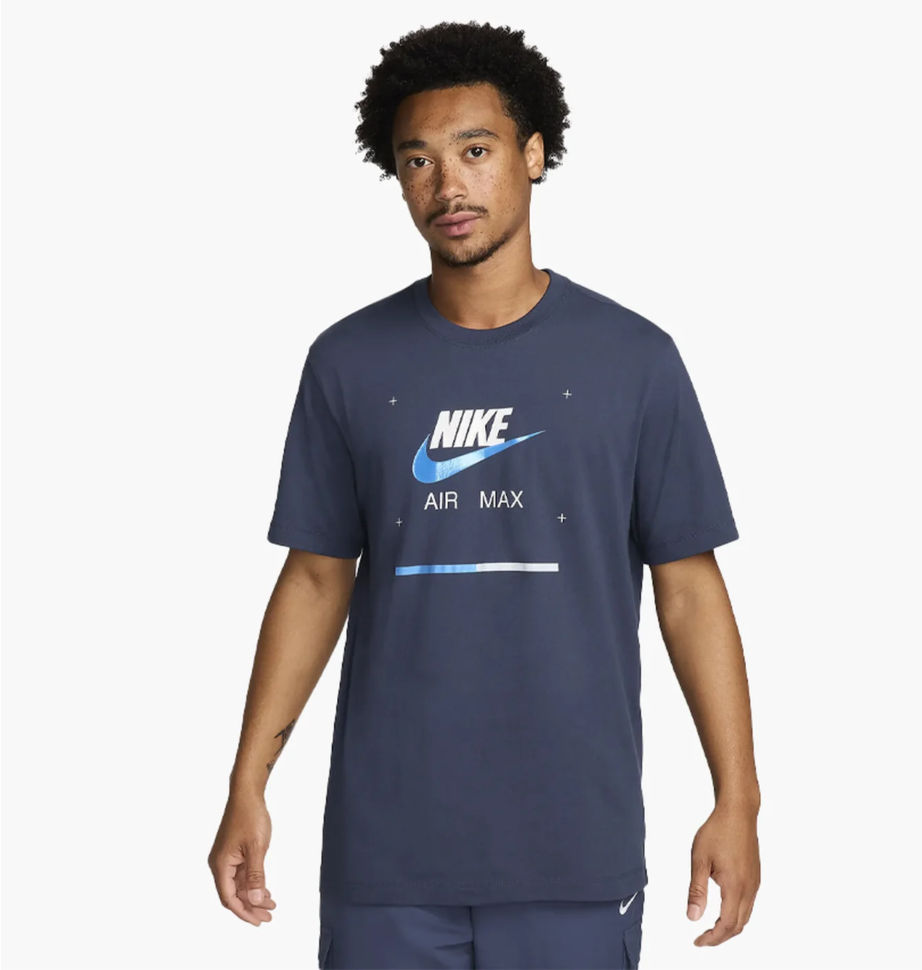 Футболка чоловіча Nike M Nsw Tee Fw Cnct Blue FV3778-410