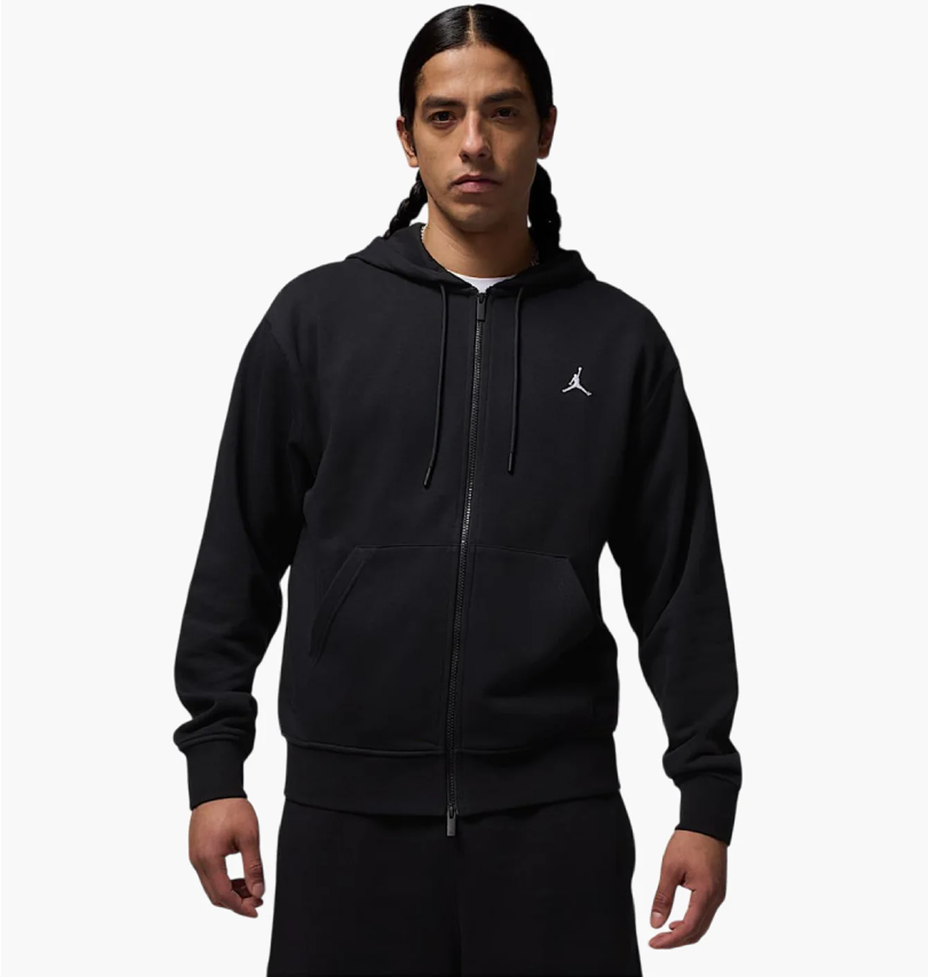 Толстовка чоловіча Air Jordan Brooklyn Fleece Black FV7291-010