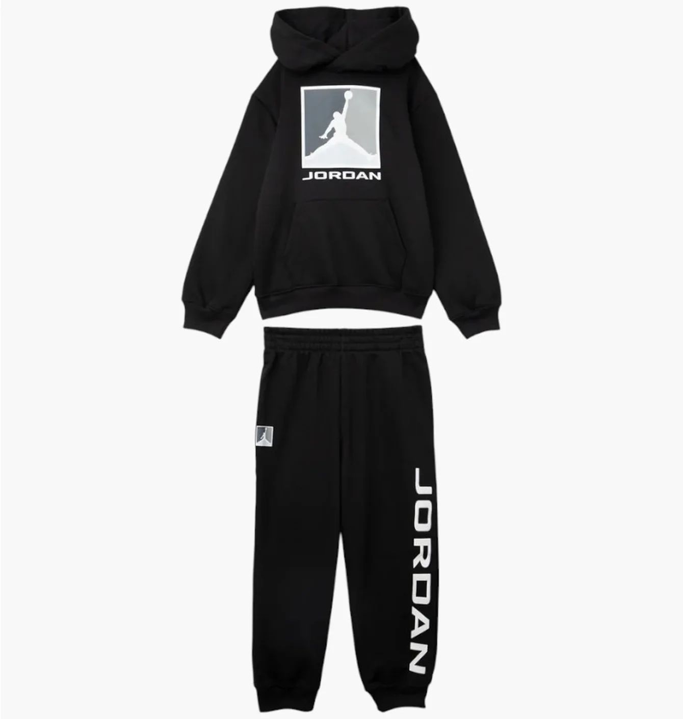 Спортивний костюм дитячий Air Jordan Mj Ess Flc Baseline Hd Set Black 85F107-023