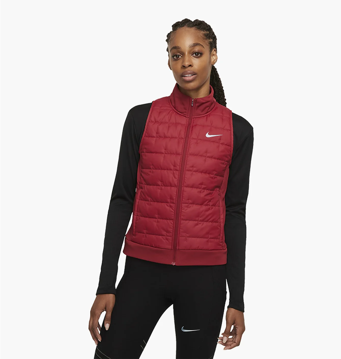 Жилетка жіноча Nike Therma-Fit Red DD6084-690