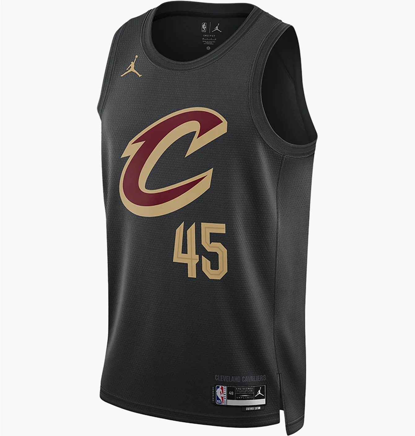 Майка чоловіча Air Jordan Dri-Fit Nba Swingman Cleveland Cavaliers Statement Edition Black DO9522-016