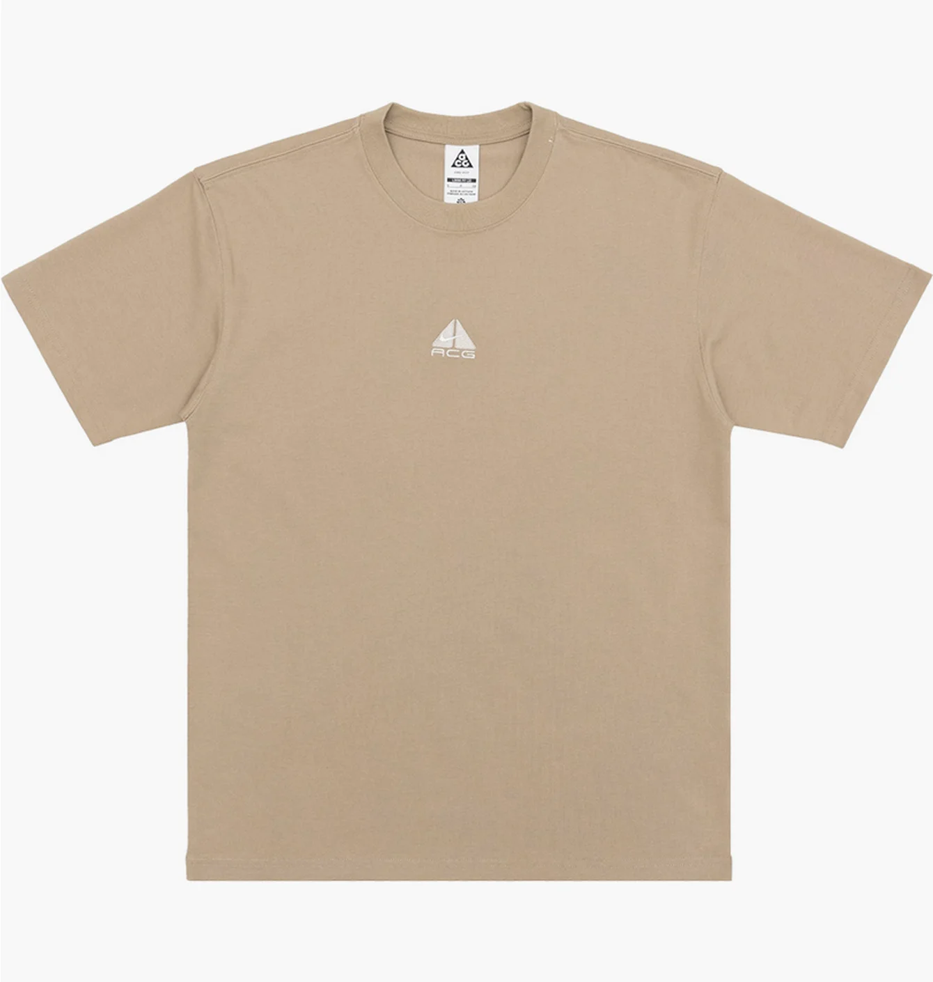 Футболка чоловіча Nike Acg Emblem T-Shirt Khaki Beige DQ1815-247