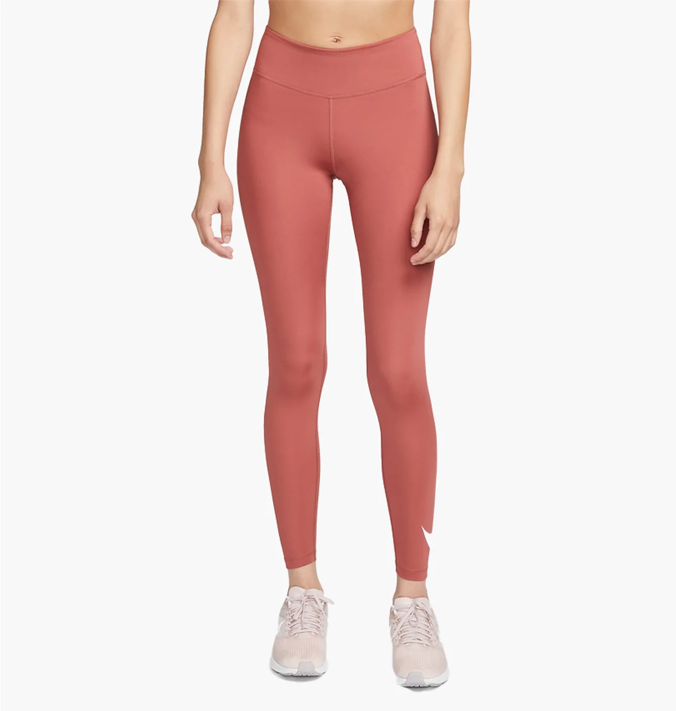 Легінси жіночі Nike Swoosh Run Peach DM7767-691