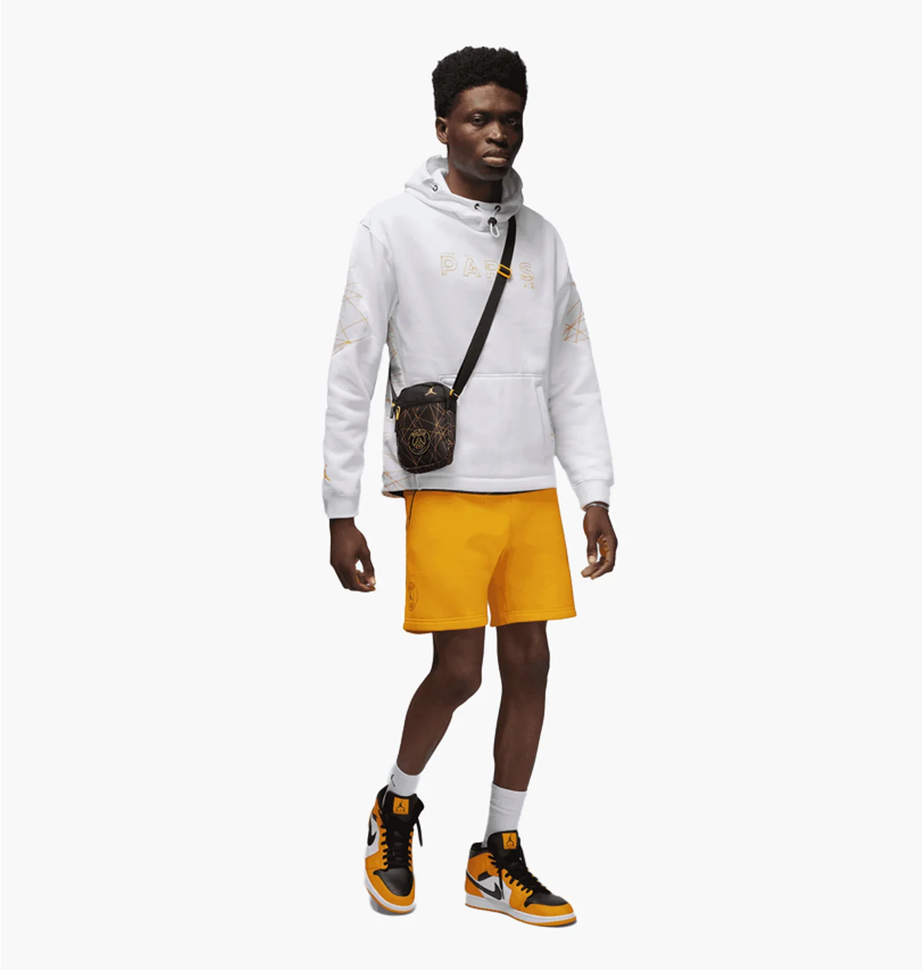 Худі чоловіче Air Jordan X Psg Statement Fleece Hoodie White DV0613-100