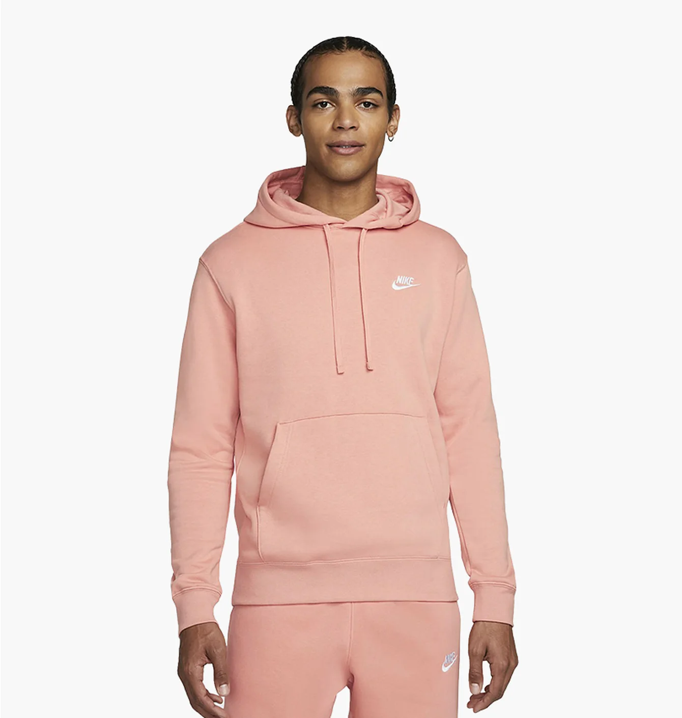 Худі унісекс Nike Sportswear Club Fleece Pink BV2654-824