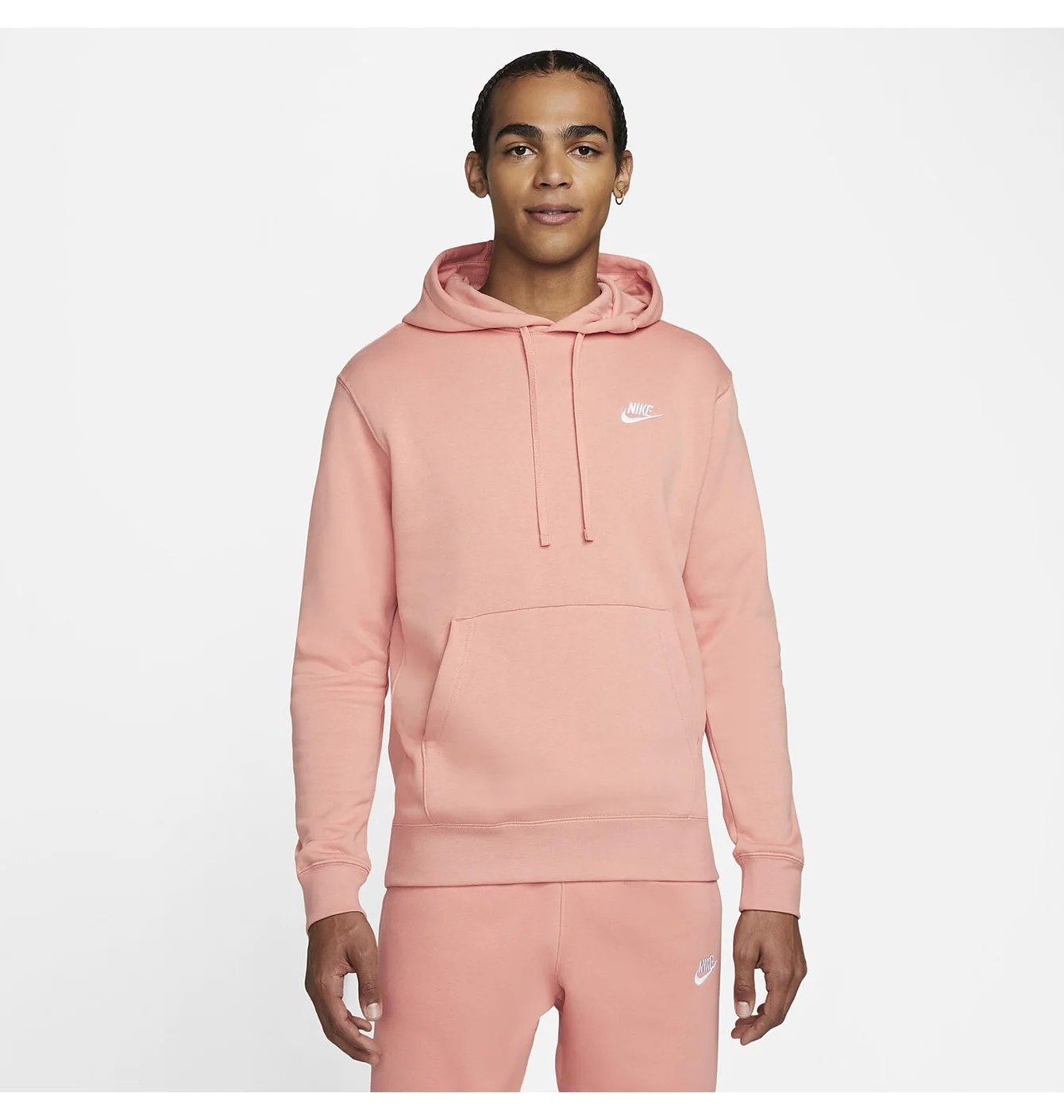 Худі унісекс Nike Sportswear Club Fleece Pink BV2654-824