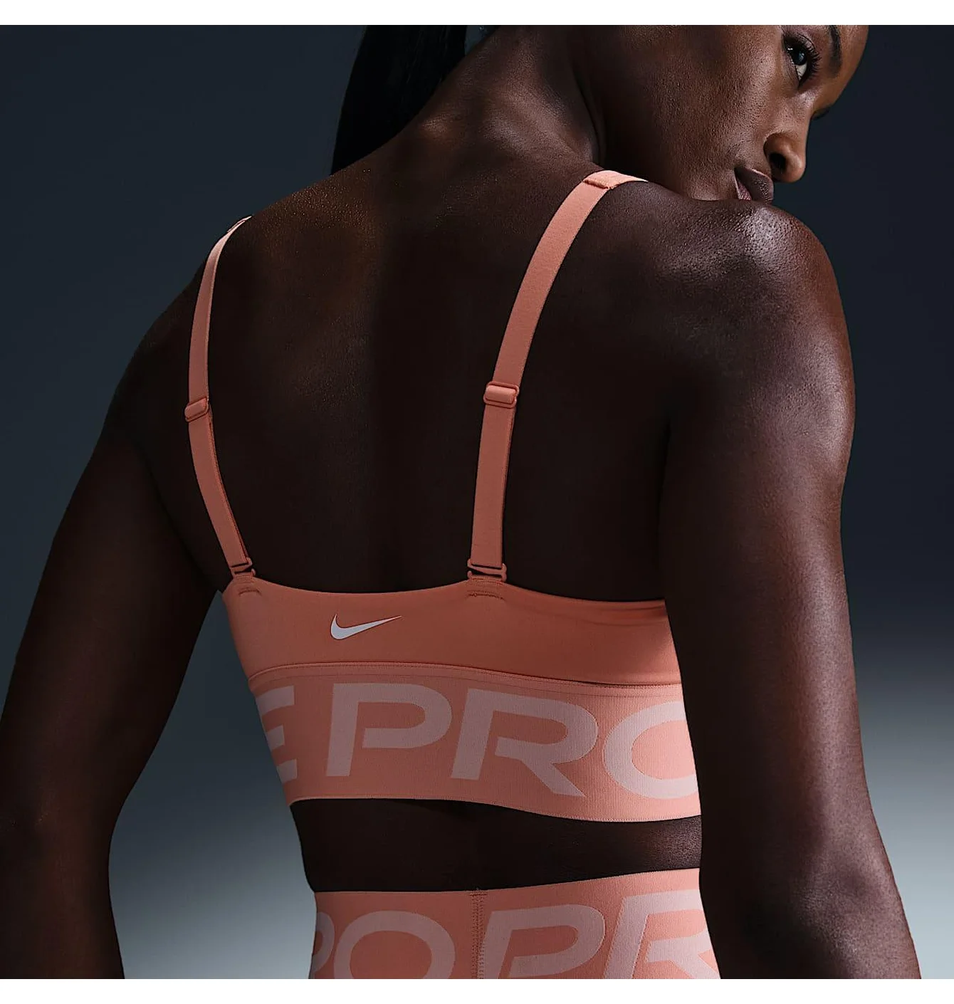Топ жіночий Nike Pro Peach HF7324-844