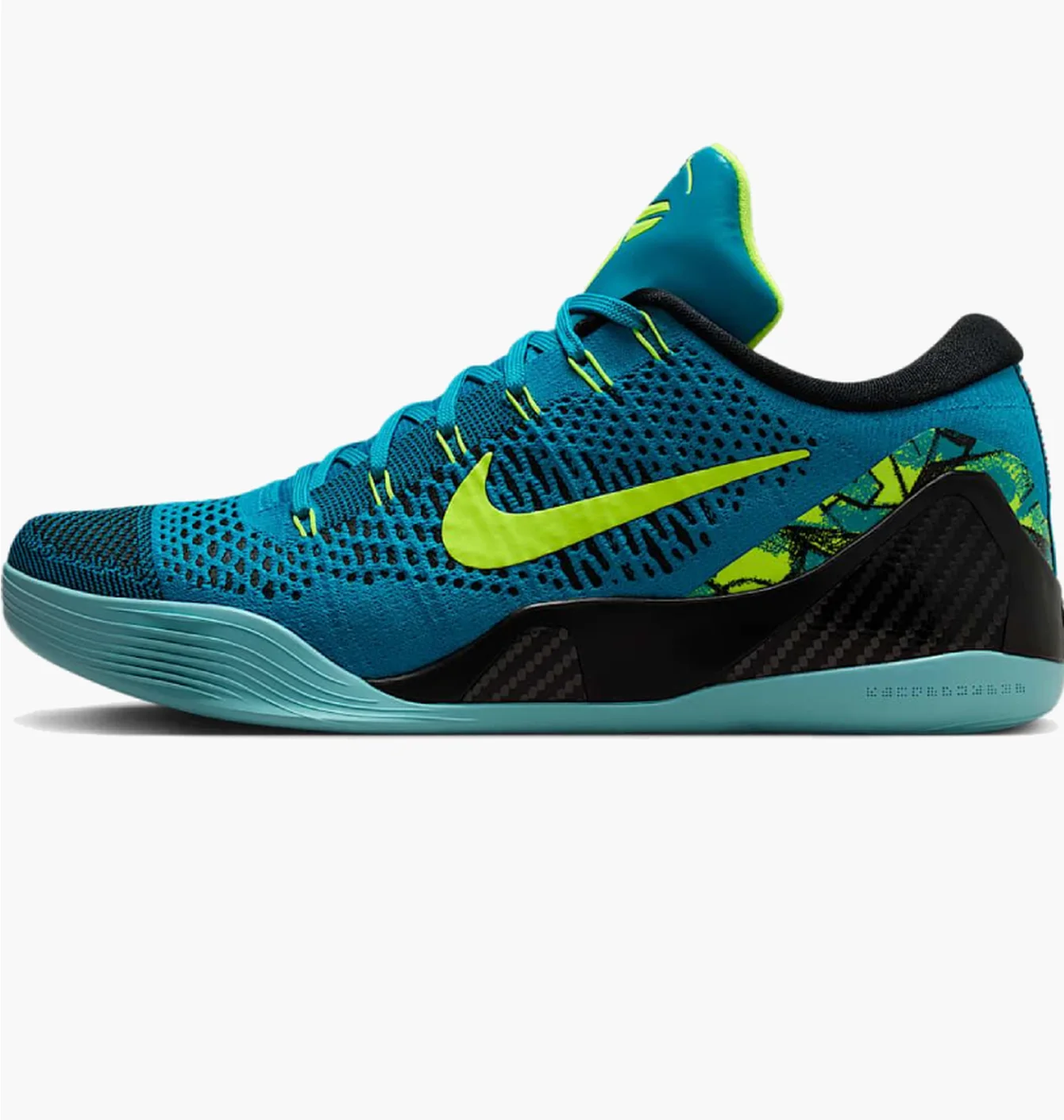 Кросівки чоловічі Nike Kobe 9 Elite Low Protro Perspective Turquoise IO3673-400