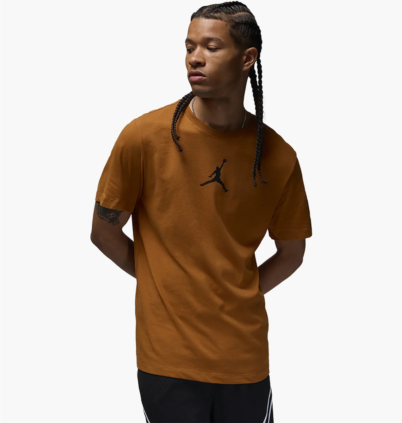 Футболка чоловіча Air Jordan Air Jumpss Crew Brown CW5190-228