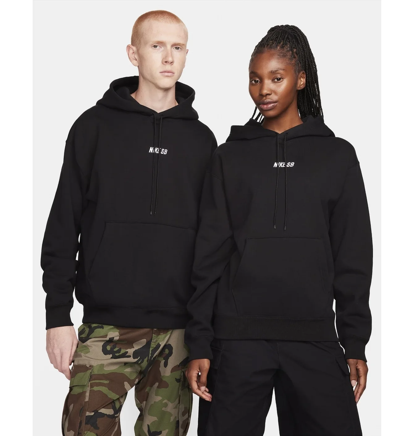 Худі унісекс Nike Sb Fleece Pullover Skate Hoodie Black FN2502-010